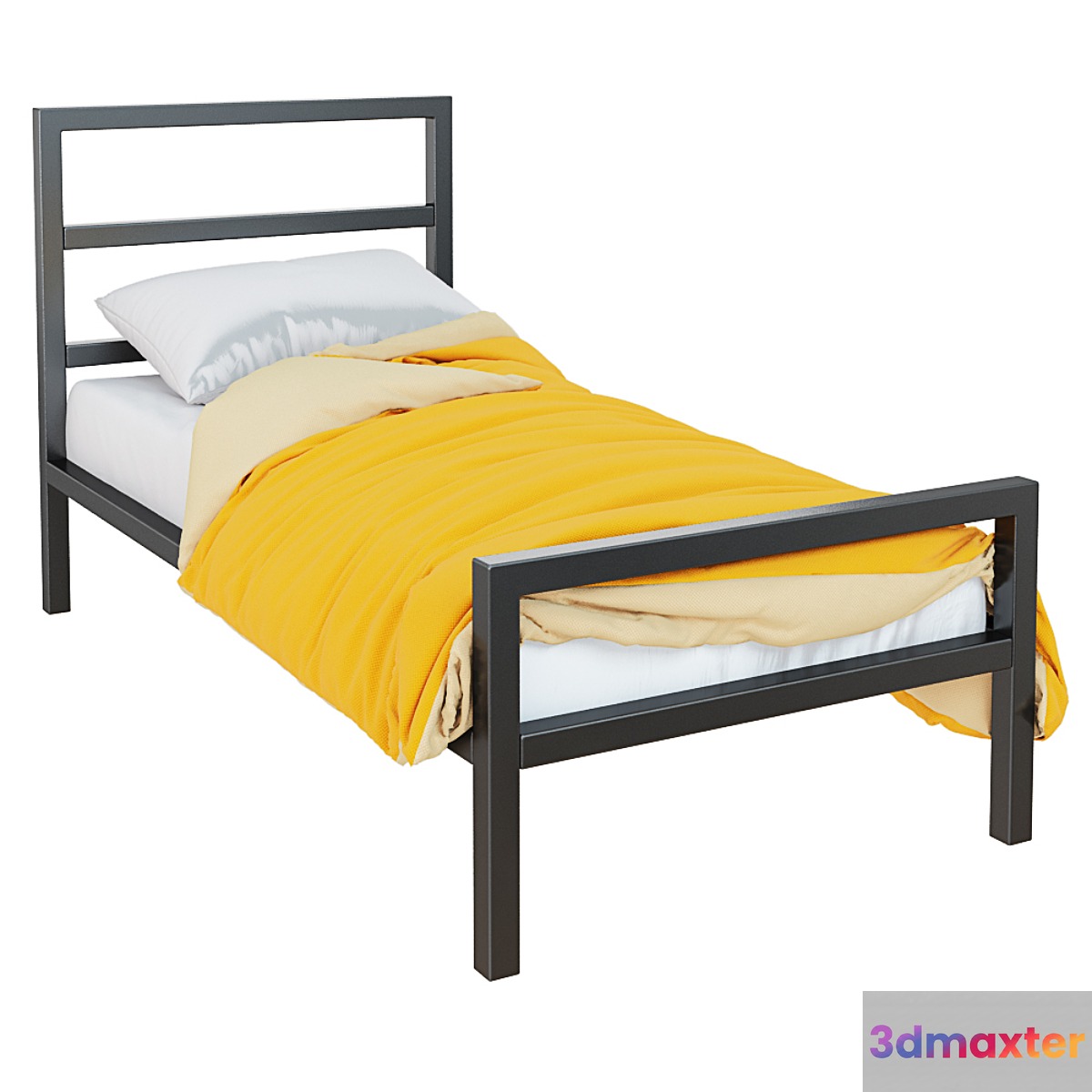Parsons bed 3D Max