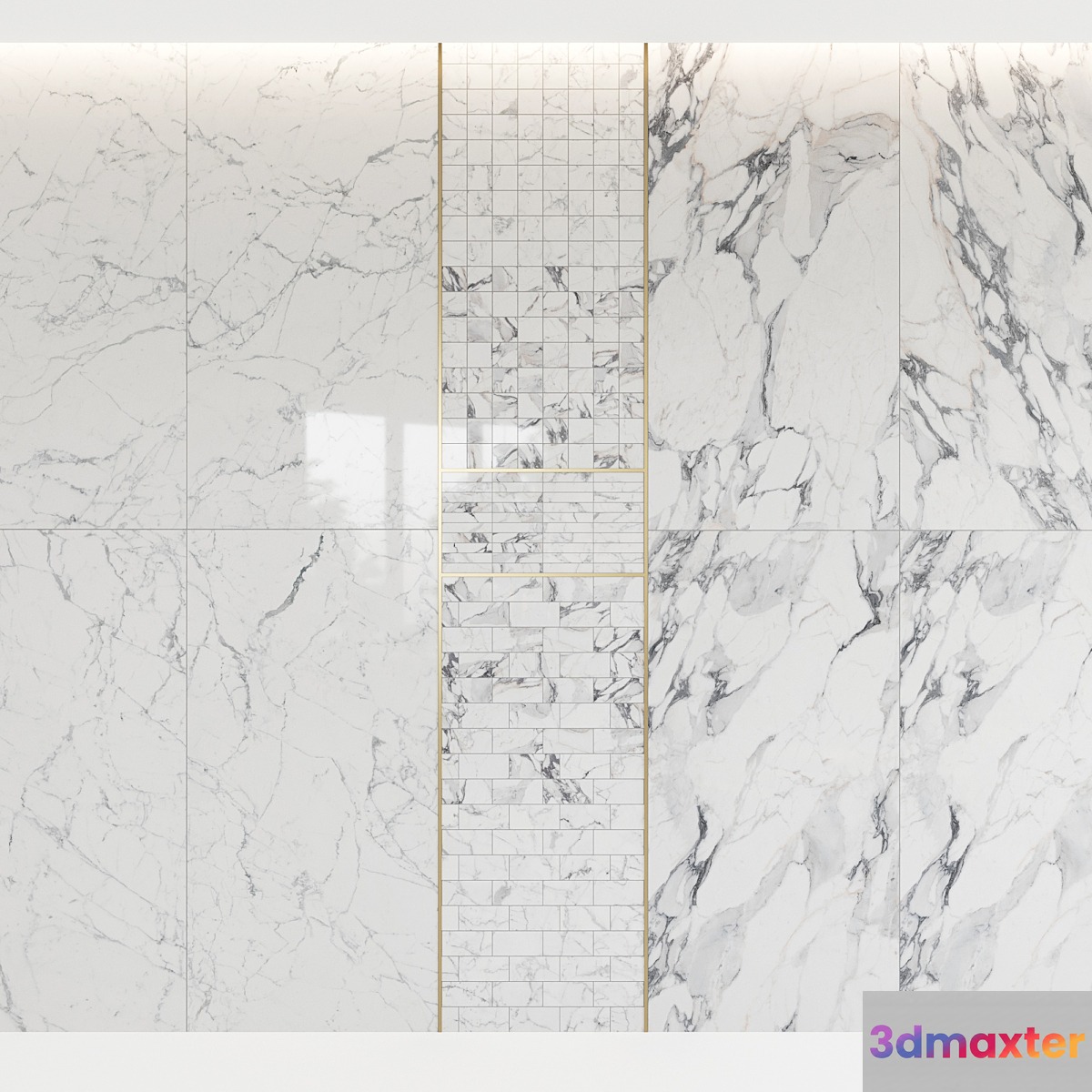 Luxury Design Rex Les Origines Argent Blanc Set1