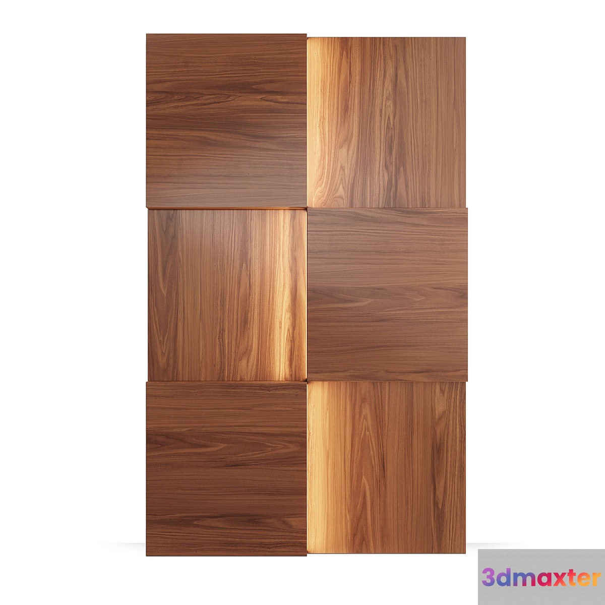 FIFTYFOURMS Dos Wall Panels 3D Max
