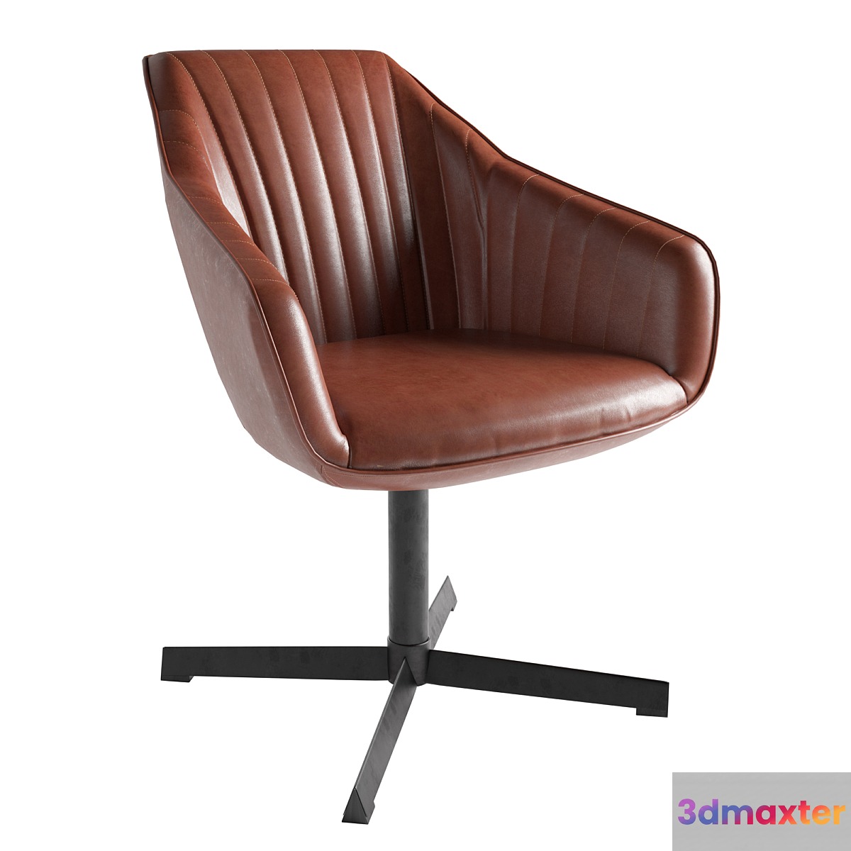 La Redoute Interieurs Office swivel armchair Hiba 3D Max