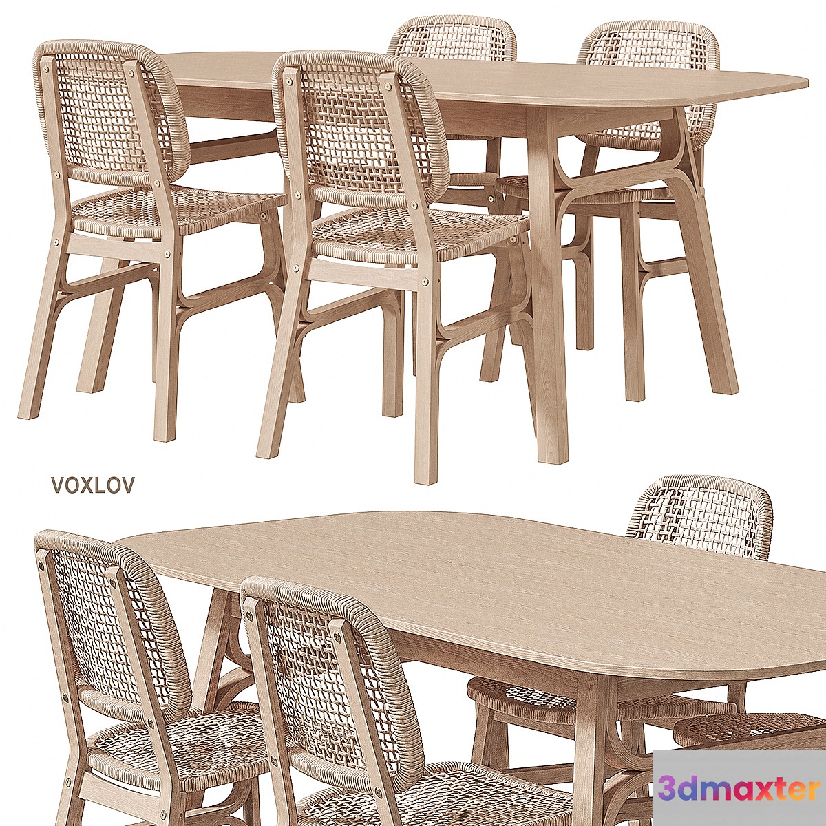 IKEA VOXLÖV Dining table and chair