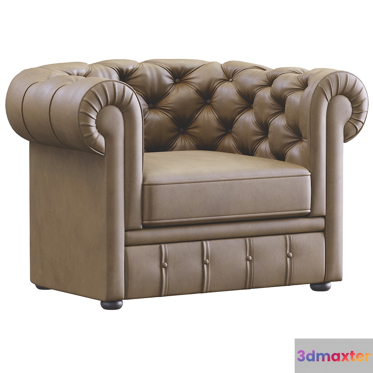 Juggernaut India Vintage Chesterfield Single Seater