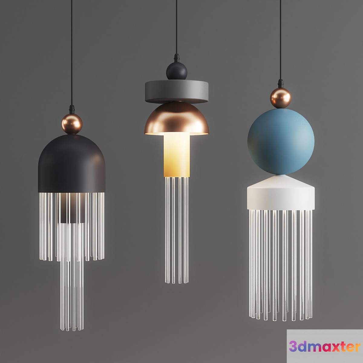 LAMPATRON Pleiades Pendant Lights 3D Max
