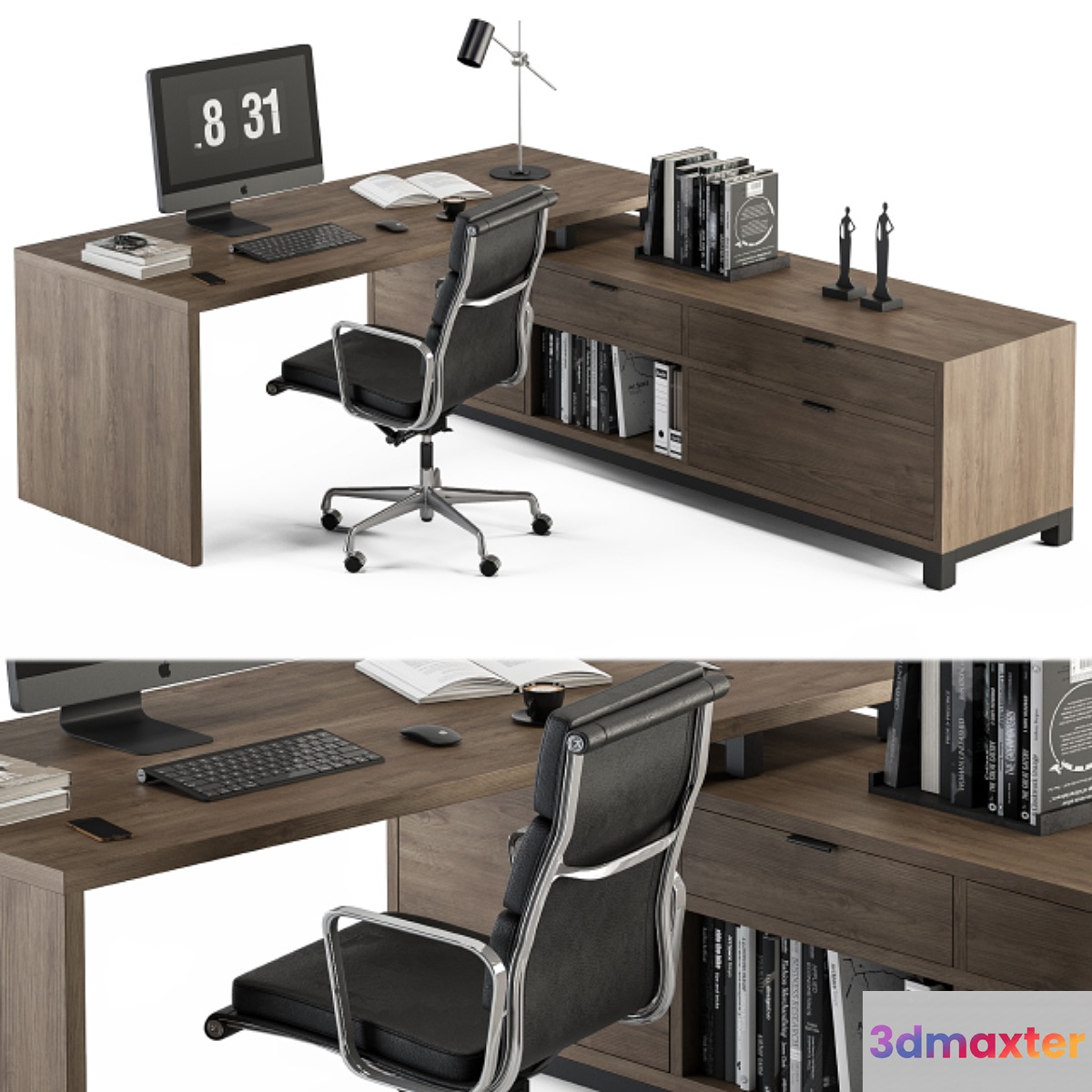 Office Furniture L Type Desk - Manager Set 30