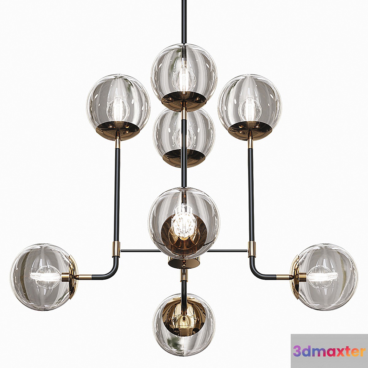 Lighting by BLU Kipling Chandelier 3D Max