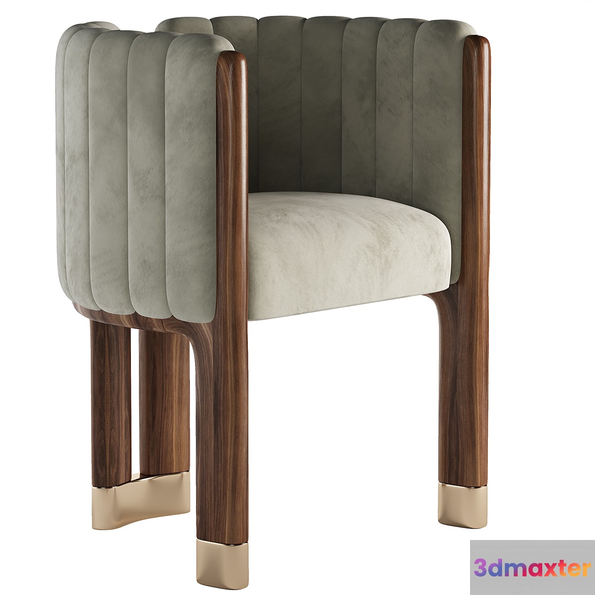 Crawford Dining Chair 3D Max