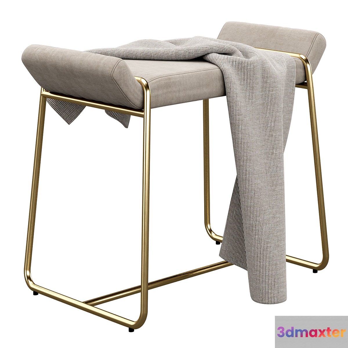 Megan Stool by Bloomingville 3D Max