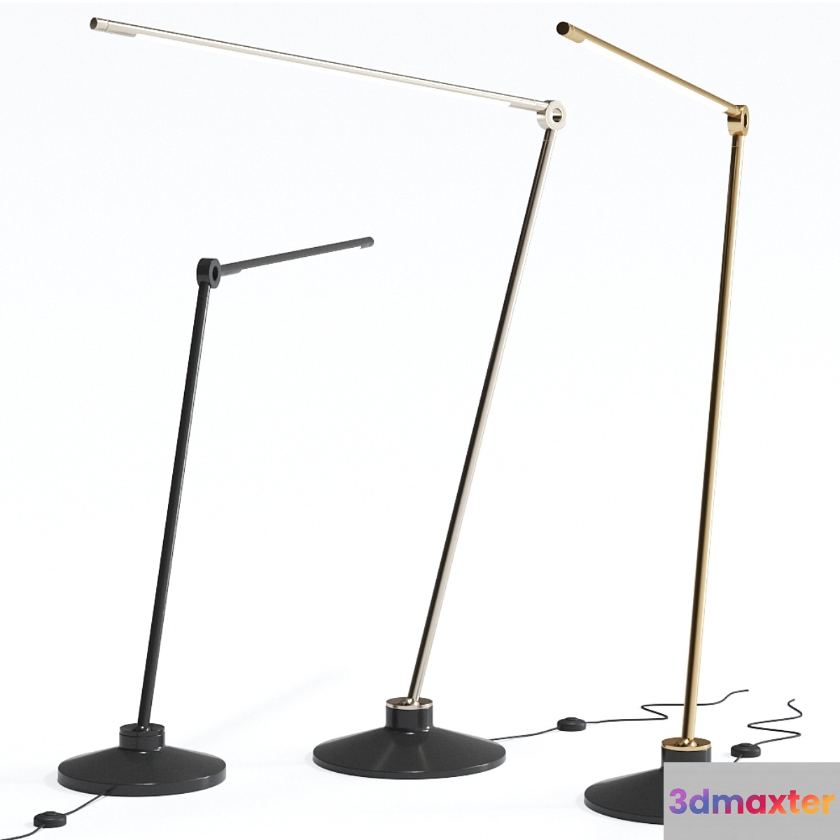 THIN TASK Table LAMP by Juniper 3D Max
