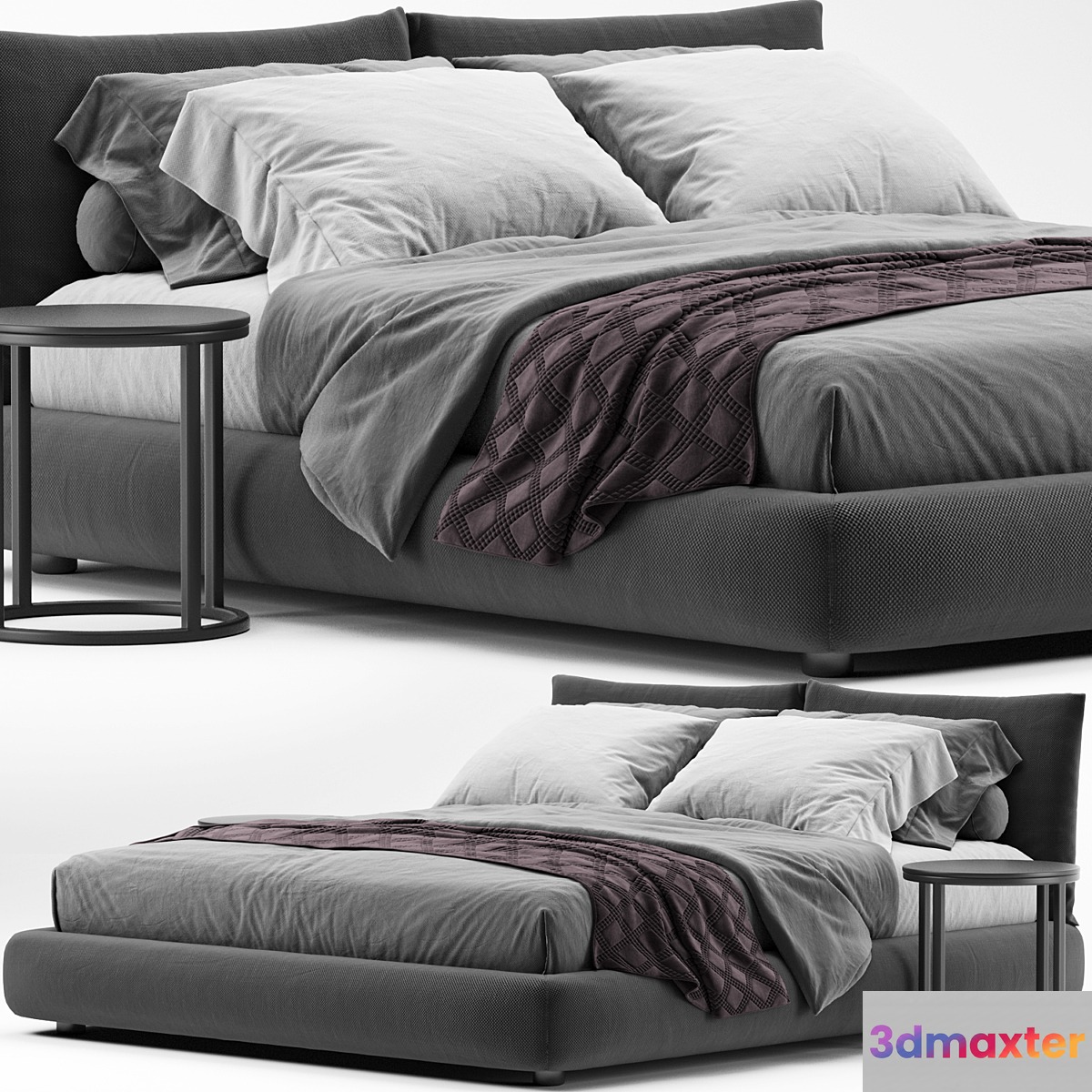 Poliform Dream Bed - No.3 3D Max