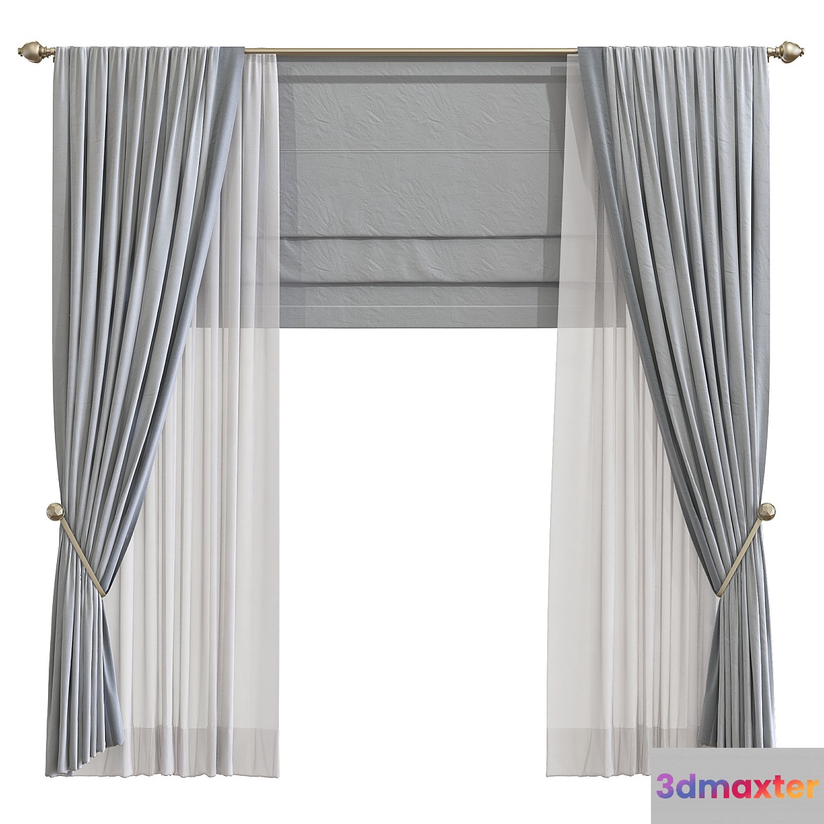 Curtain 905 3D Max