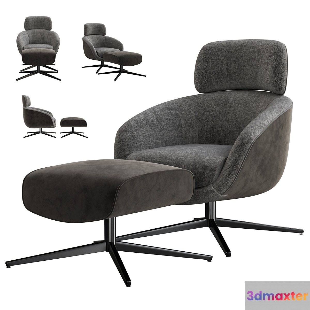 Minotti russell armchair