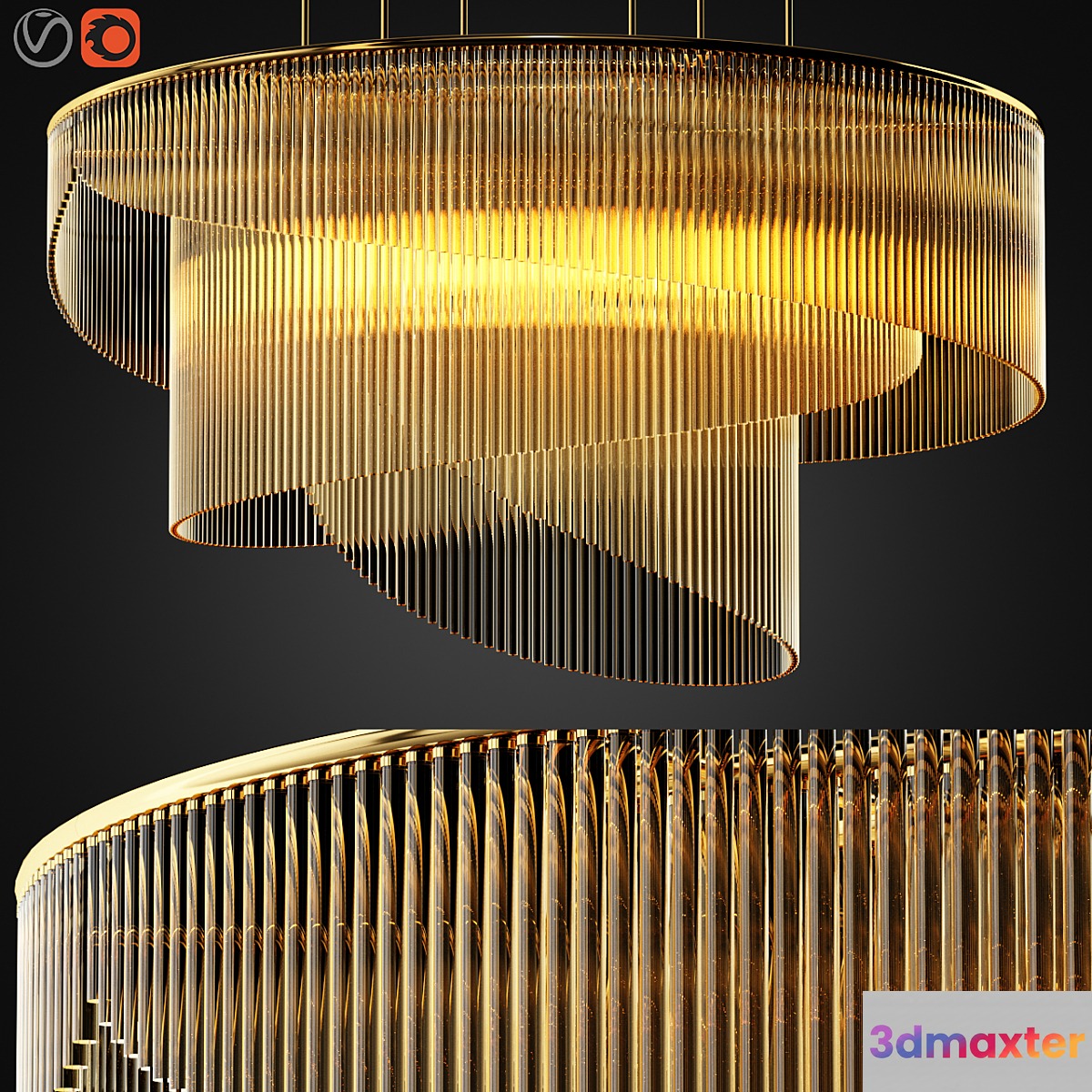 Ceiling Lamp 01 Design by Zagg - No.2