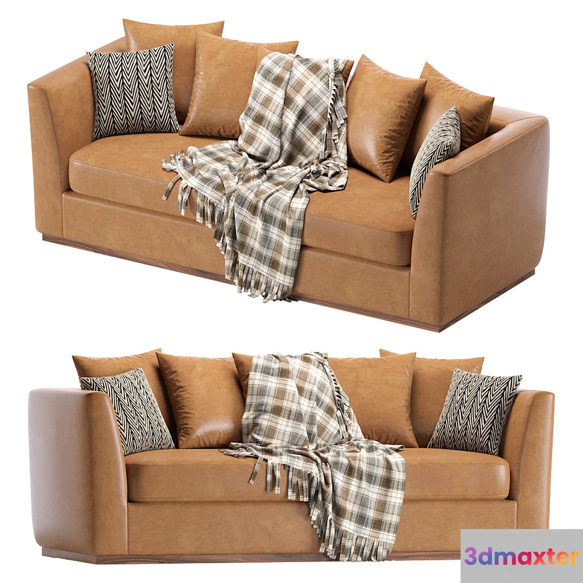 Sofa Taylor Leather Eichholtz 3D Max