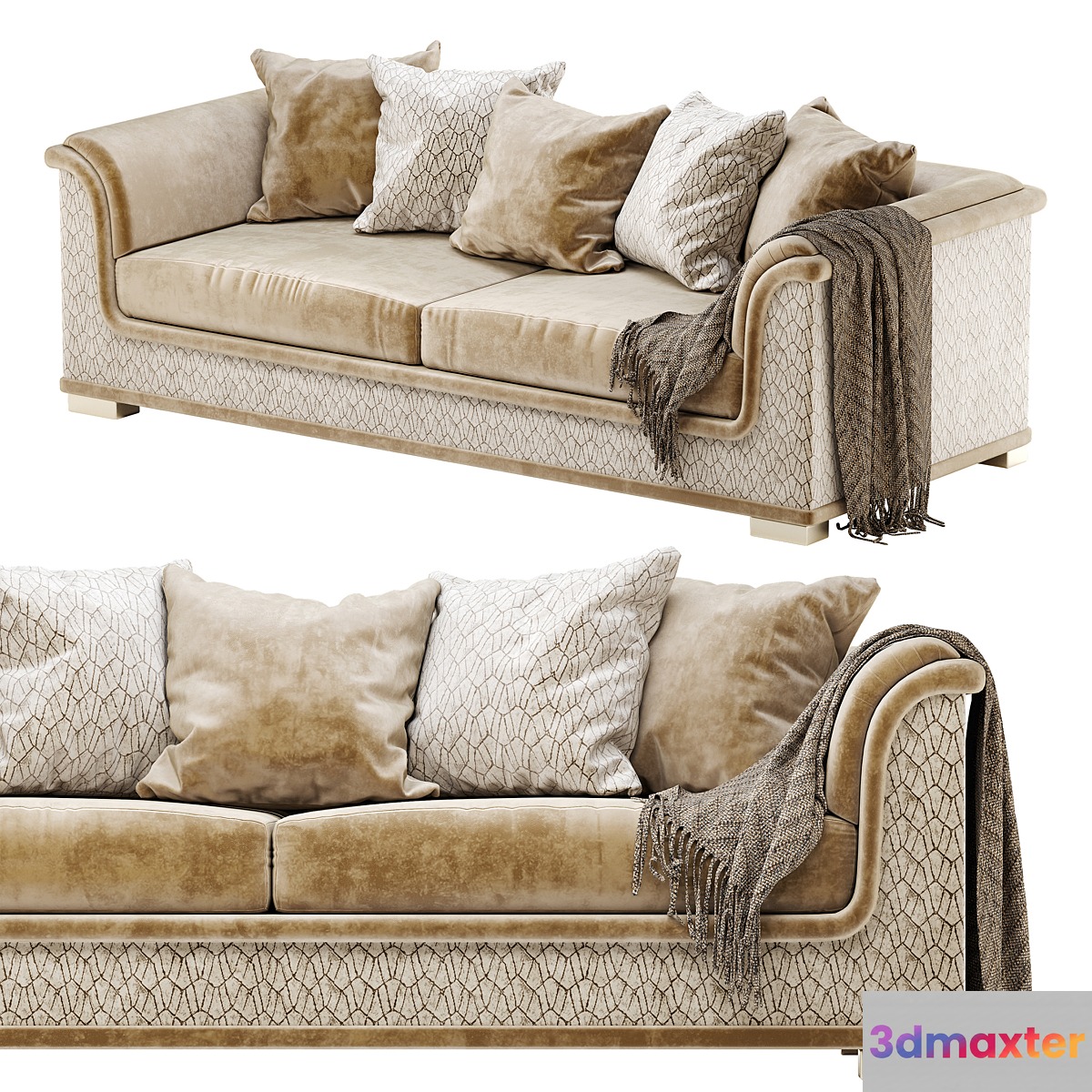 Bedding Welcome Divano 3D Max