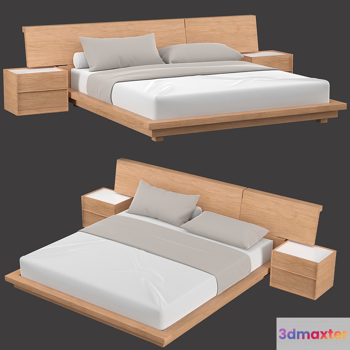 RoveConcepts Hunter Bed 3D Max