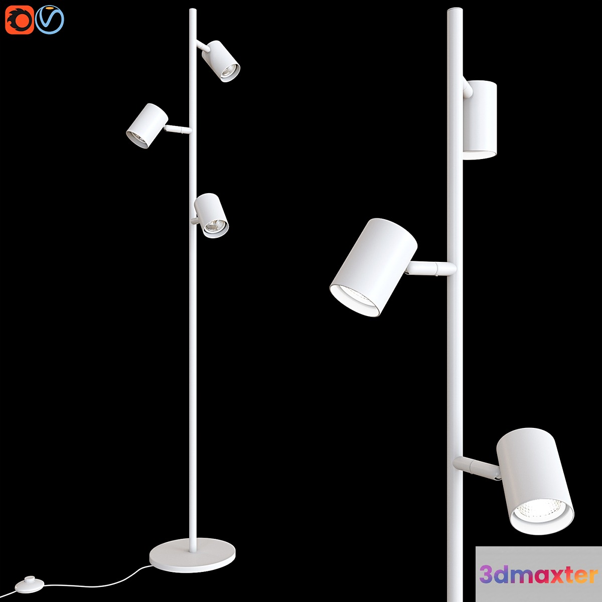 Floor lamp IKEA NYMÅNE NIMONE
