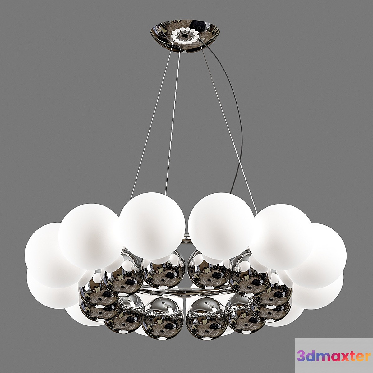 24 Pearls Pendant by Vistosi - No.2