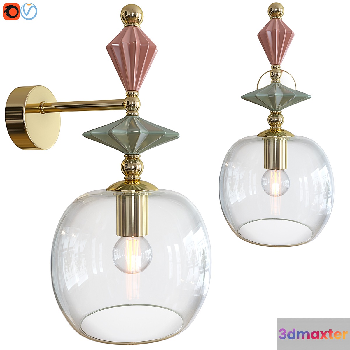 Wall lamp Odeon Light BIZET