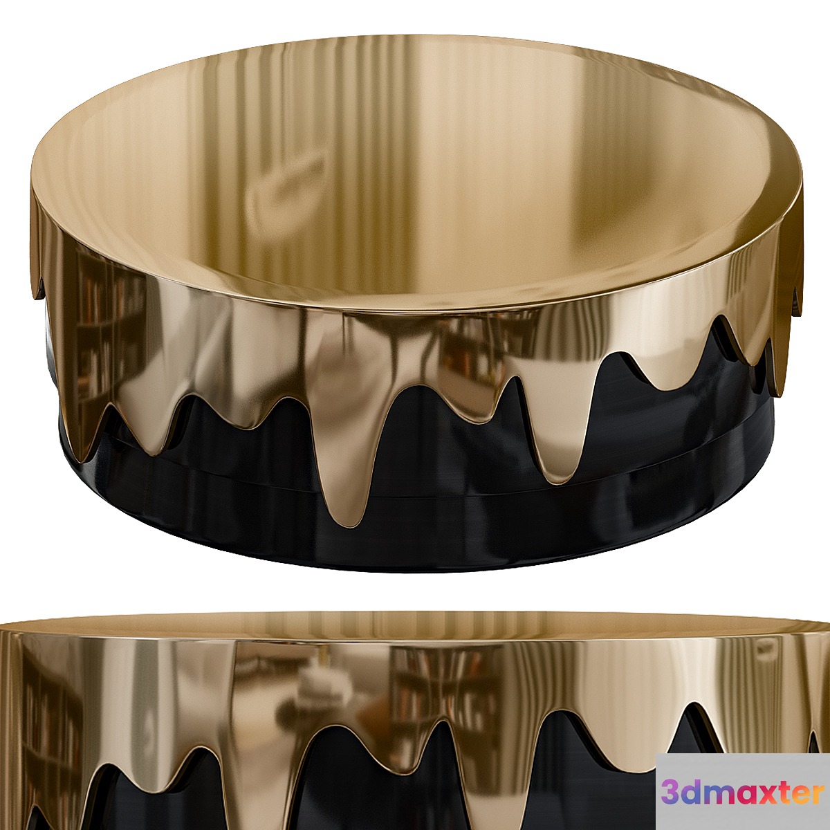 Greed round center table