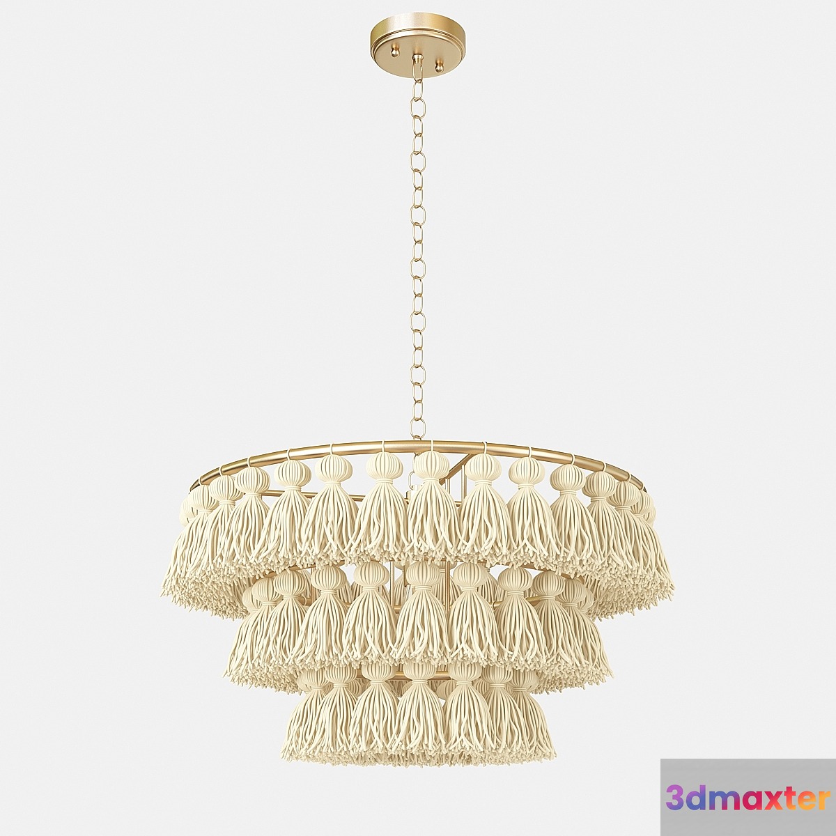 Suspension light 3D Max