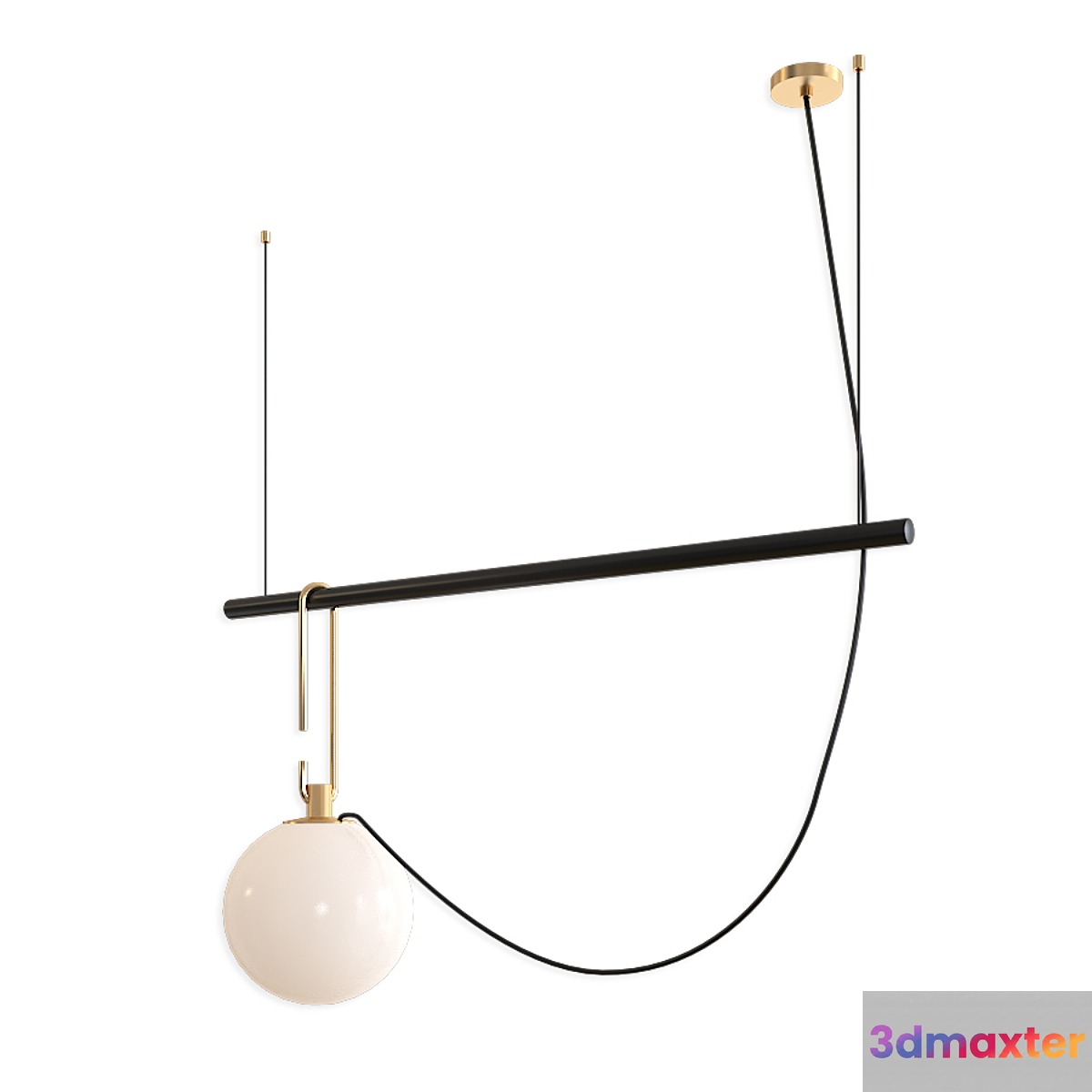 Artemide Pendant Lamp NH S1 22 3D Max