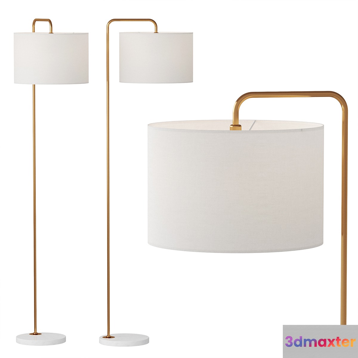Floor lamp Dantone Home Rupert