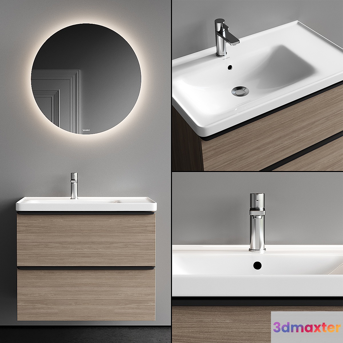 Duravit D-Neo Vanity Unit Set 1
