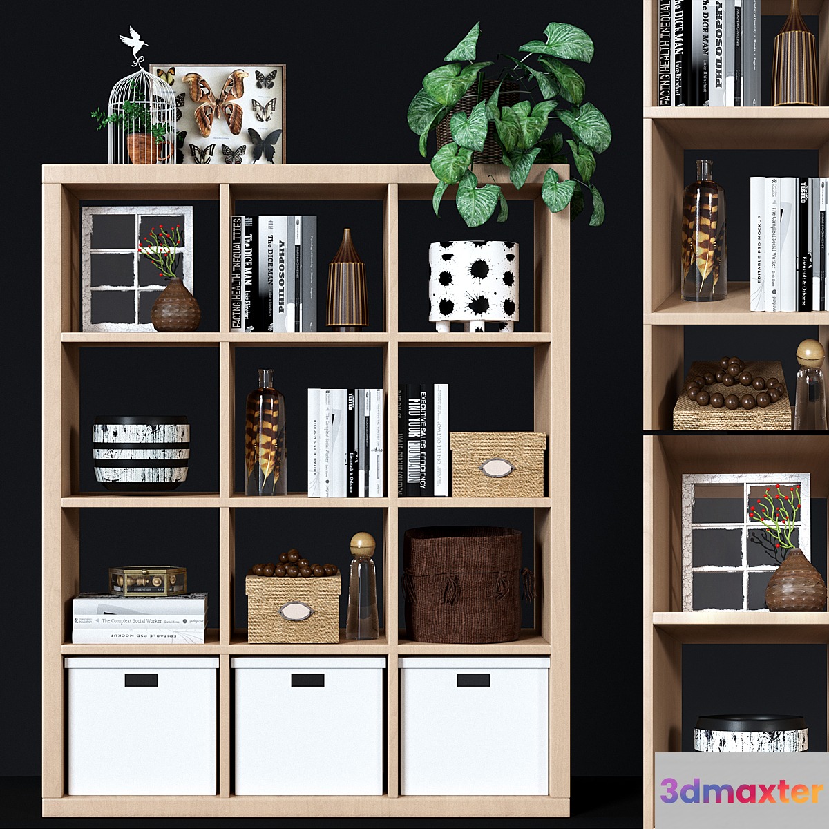 Shelving unit Ikea Kallax