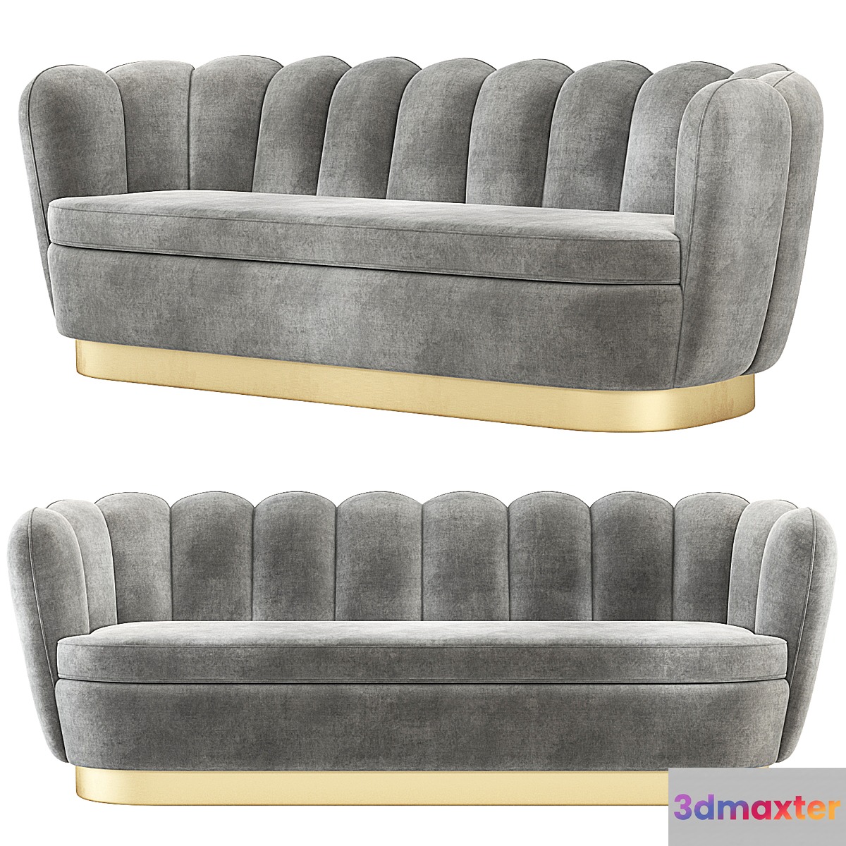 Eichholtz Mirage Velvet Sofa