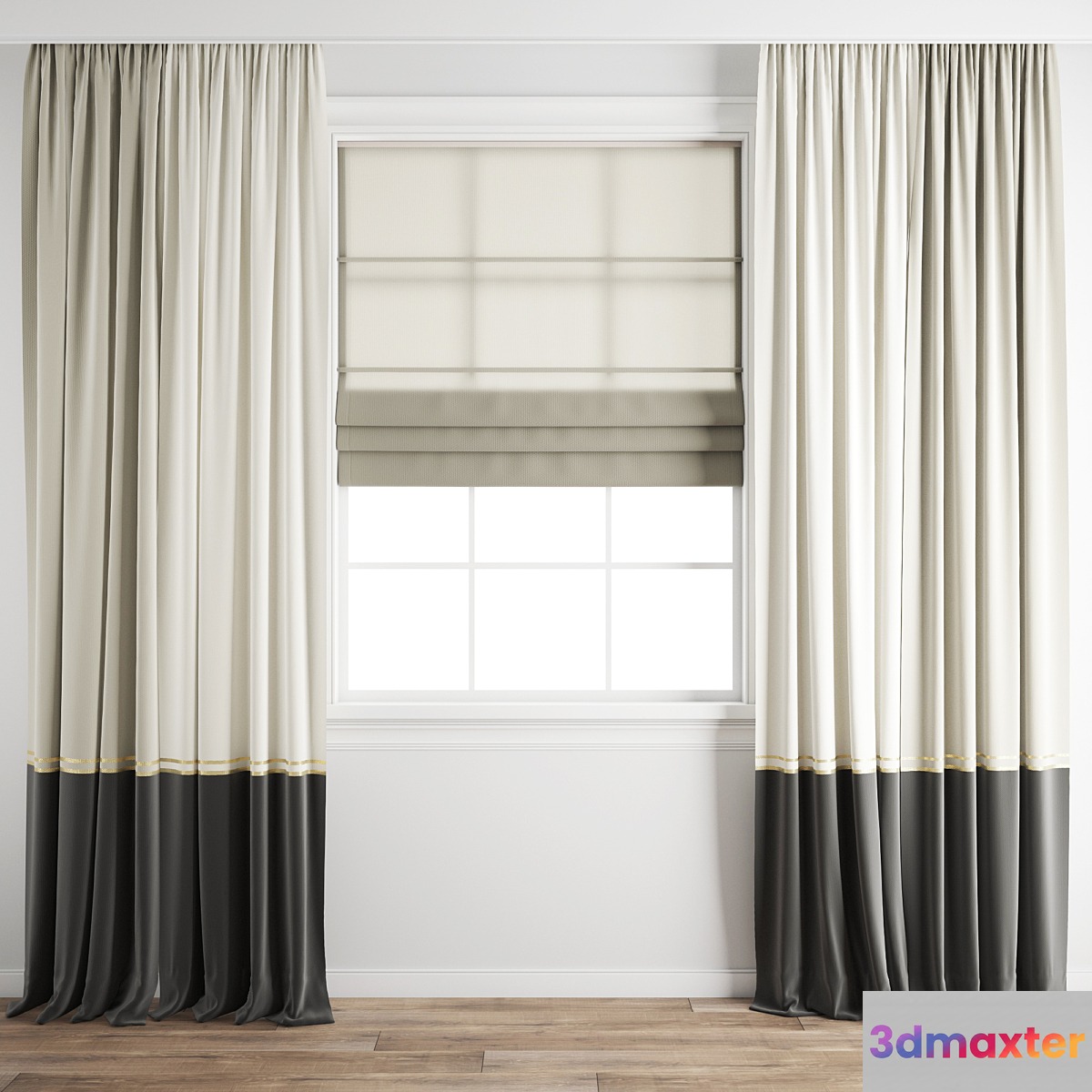 Curtain 302 3D Max