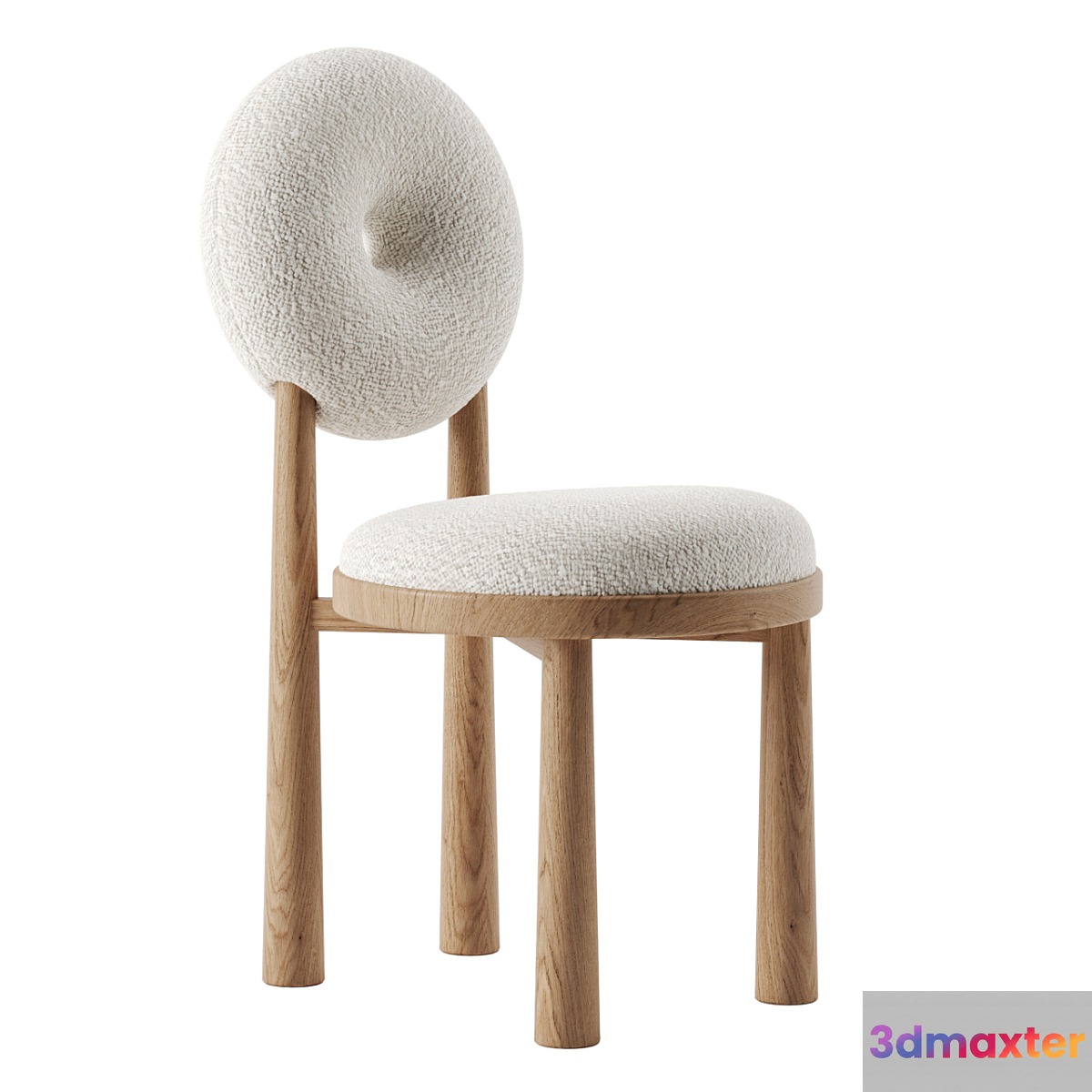 BABA chair by Emmanuelle Simon 3D Max
