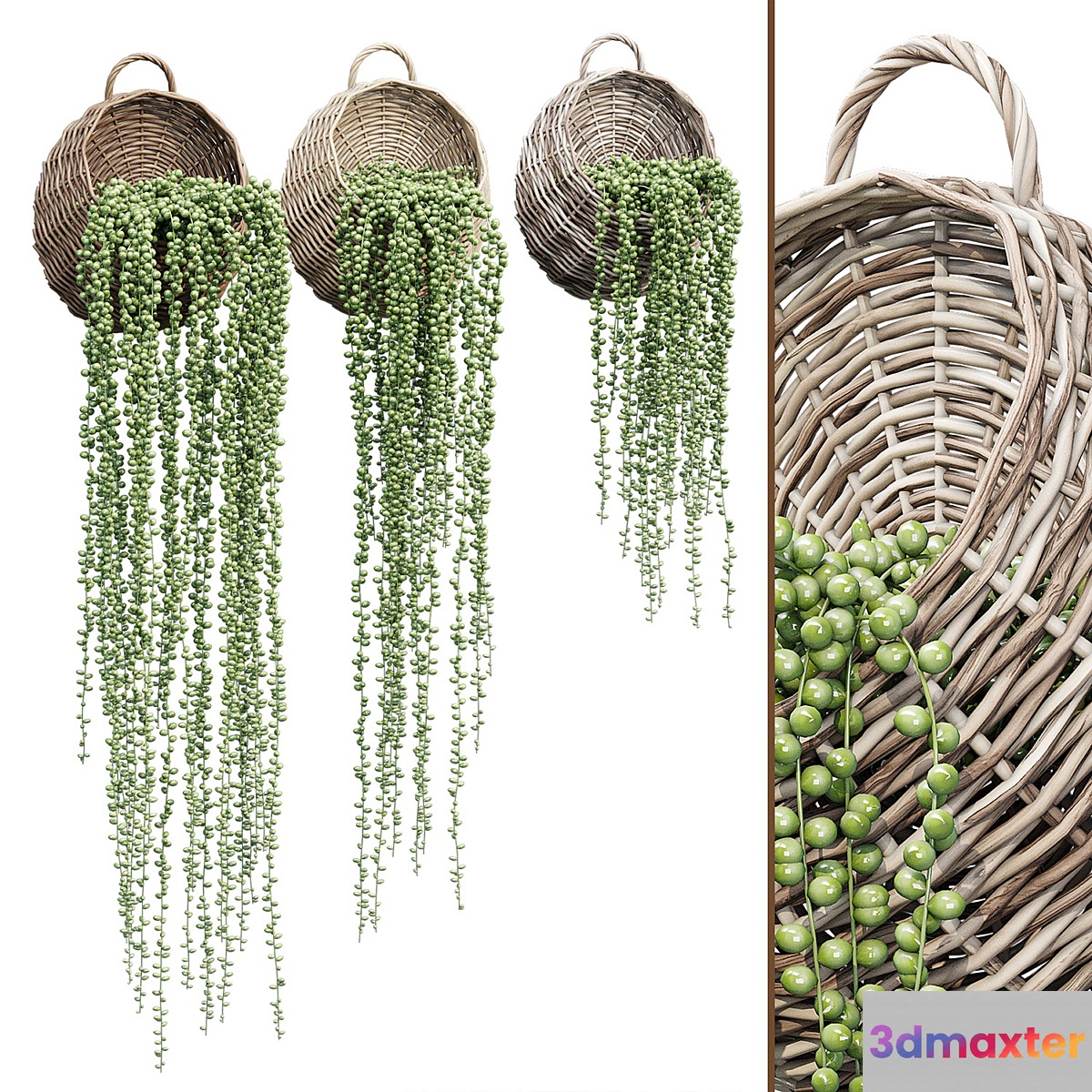Wicker basket one