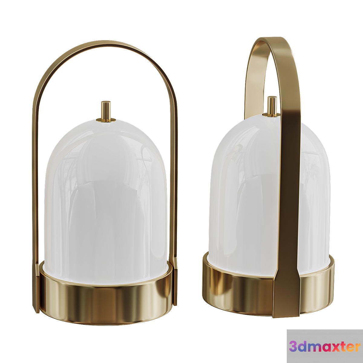 Dawn LED Portable Table Lamp 3D Max