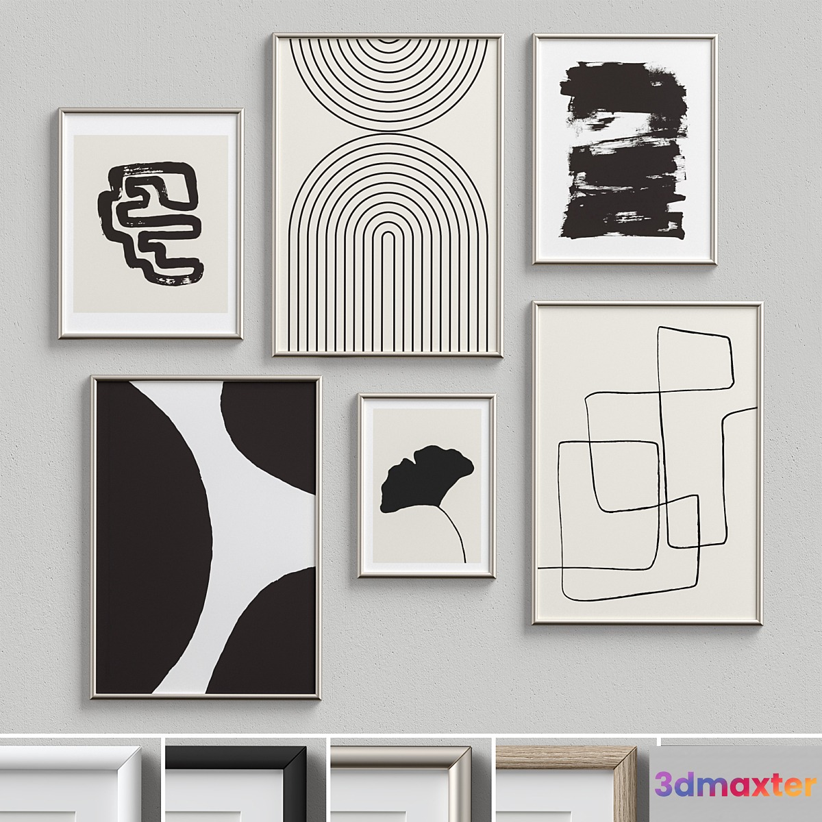 Wall Art Set-27 3D Max