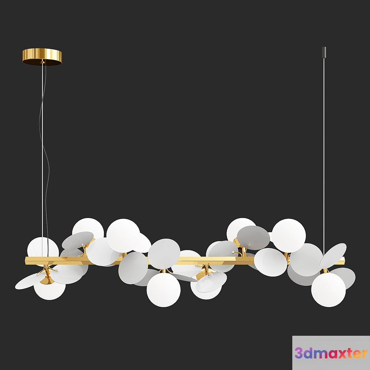 MATISSE L SELF Chandelier 3D Max