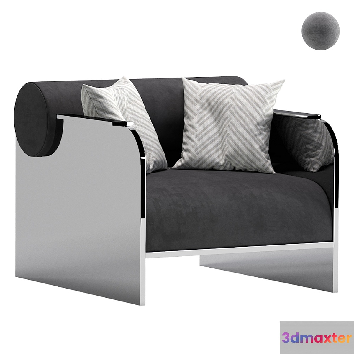 Crump and Kwash June Lounge Chair Indoor 3D Max