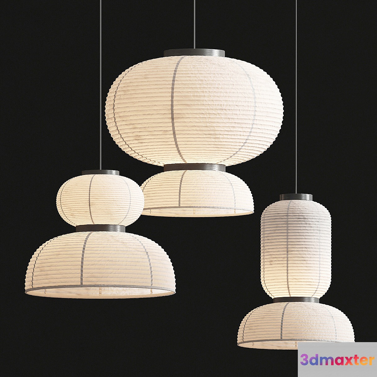 Formakami Pendant Collection 3D Max