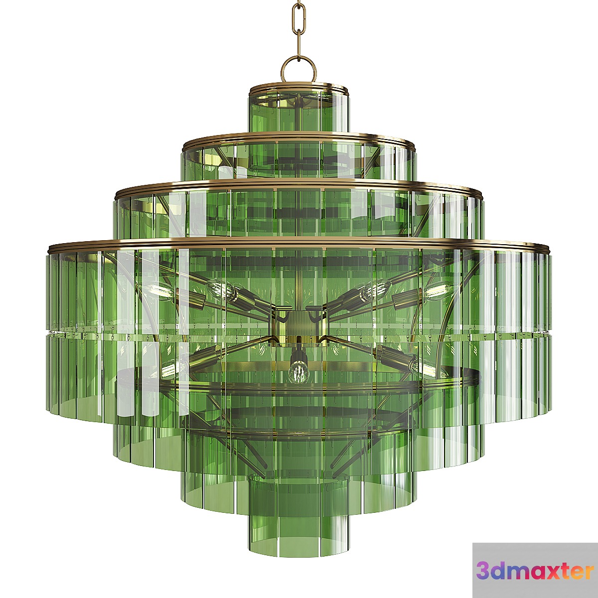 Sommelier chandelier 3D Max
