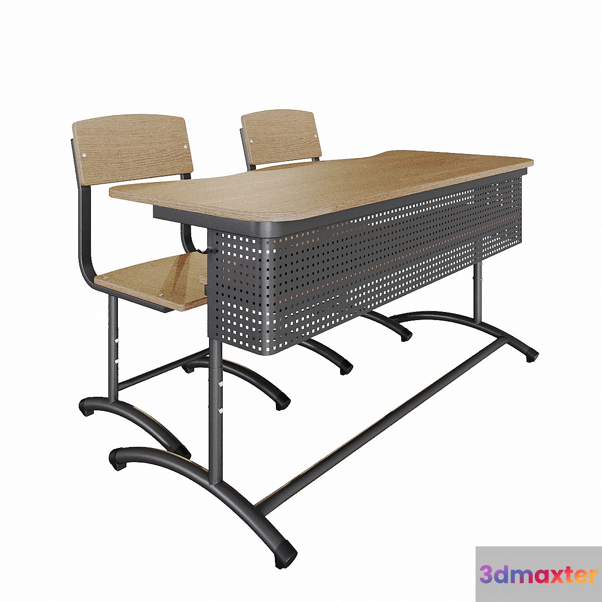 School furniture 3D Max