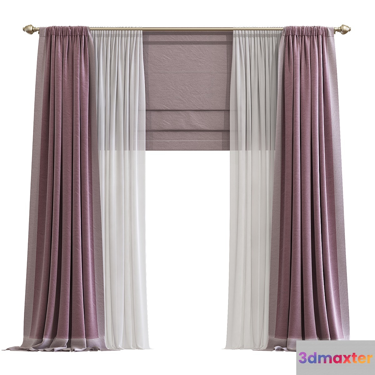 Curtain 912 3D Max