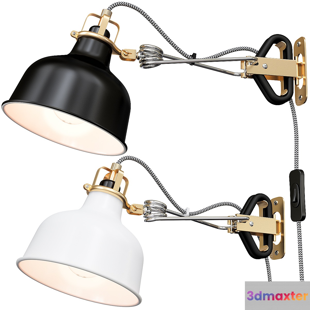 Ranarp Sconce Ikea 3D Max