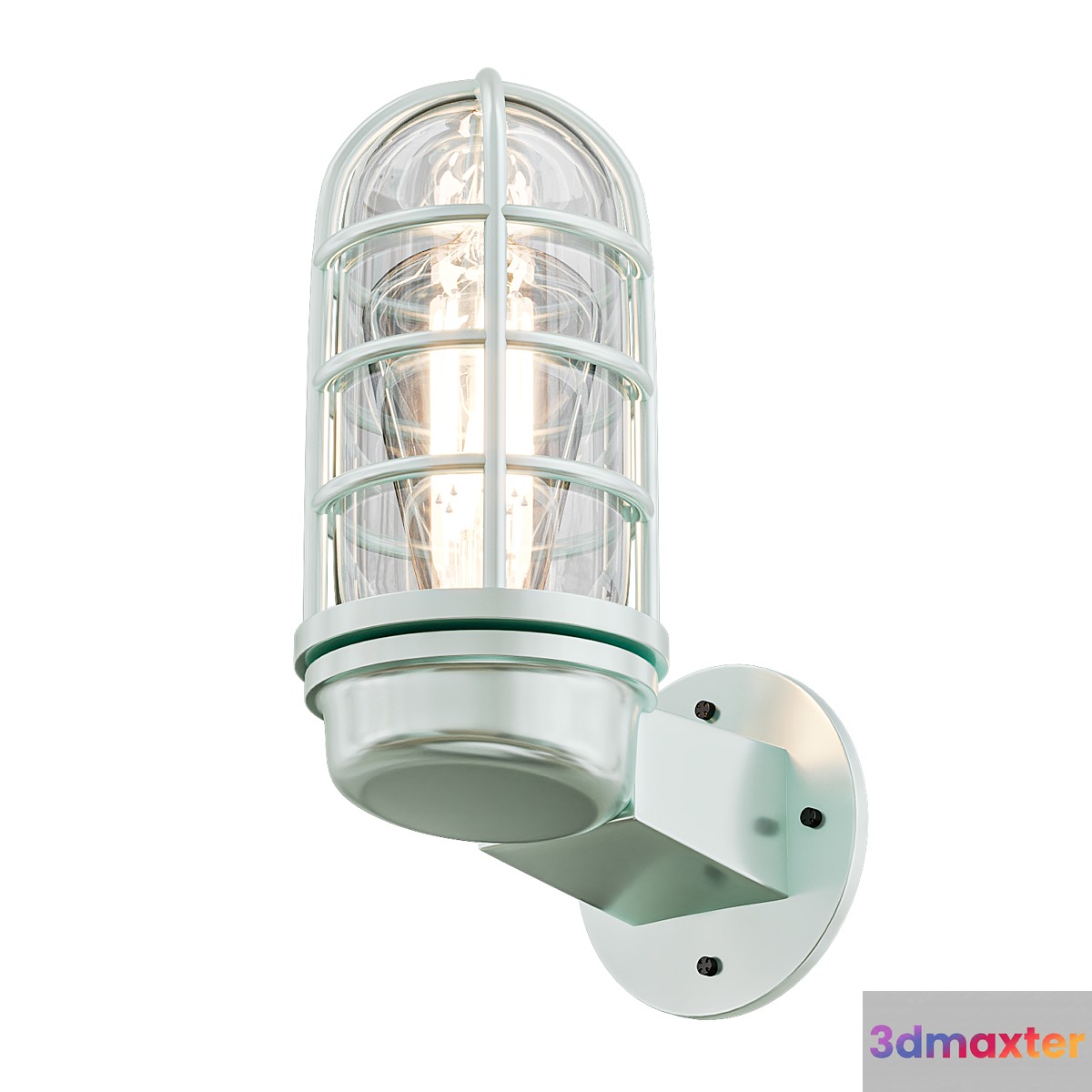 Cylinder Clear Glass 3D Max