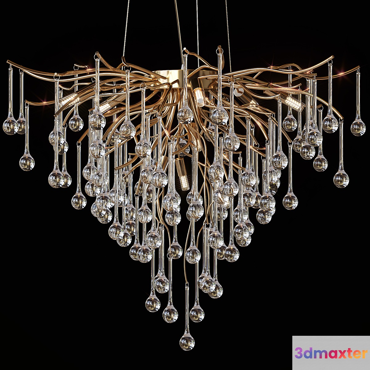 MARIAN by Lampatron D60cm 9 lamps 3D Max