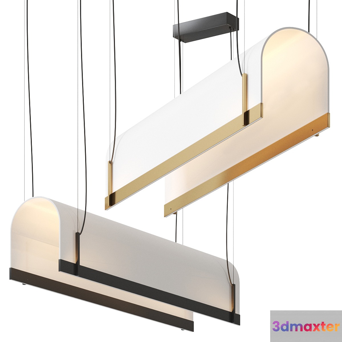 TUNNEL Pendant lamp by BAXTER 3D Max