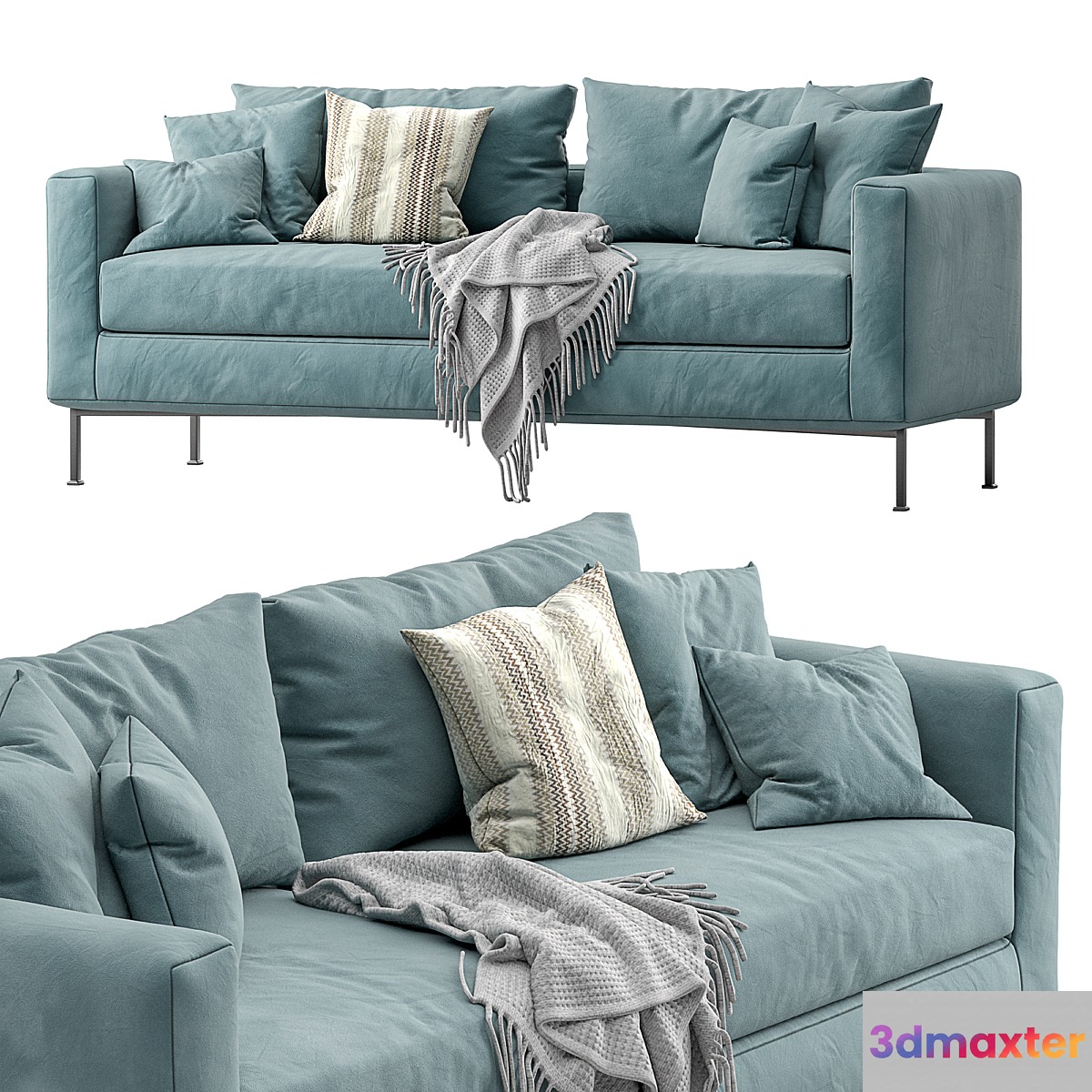 Livingdivani sofa box 3D Max