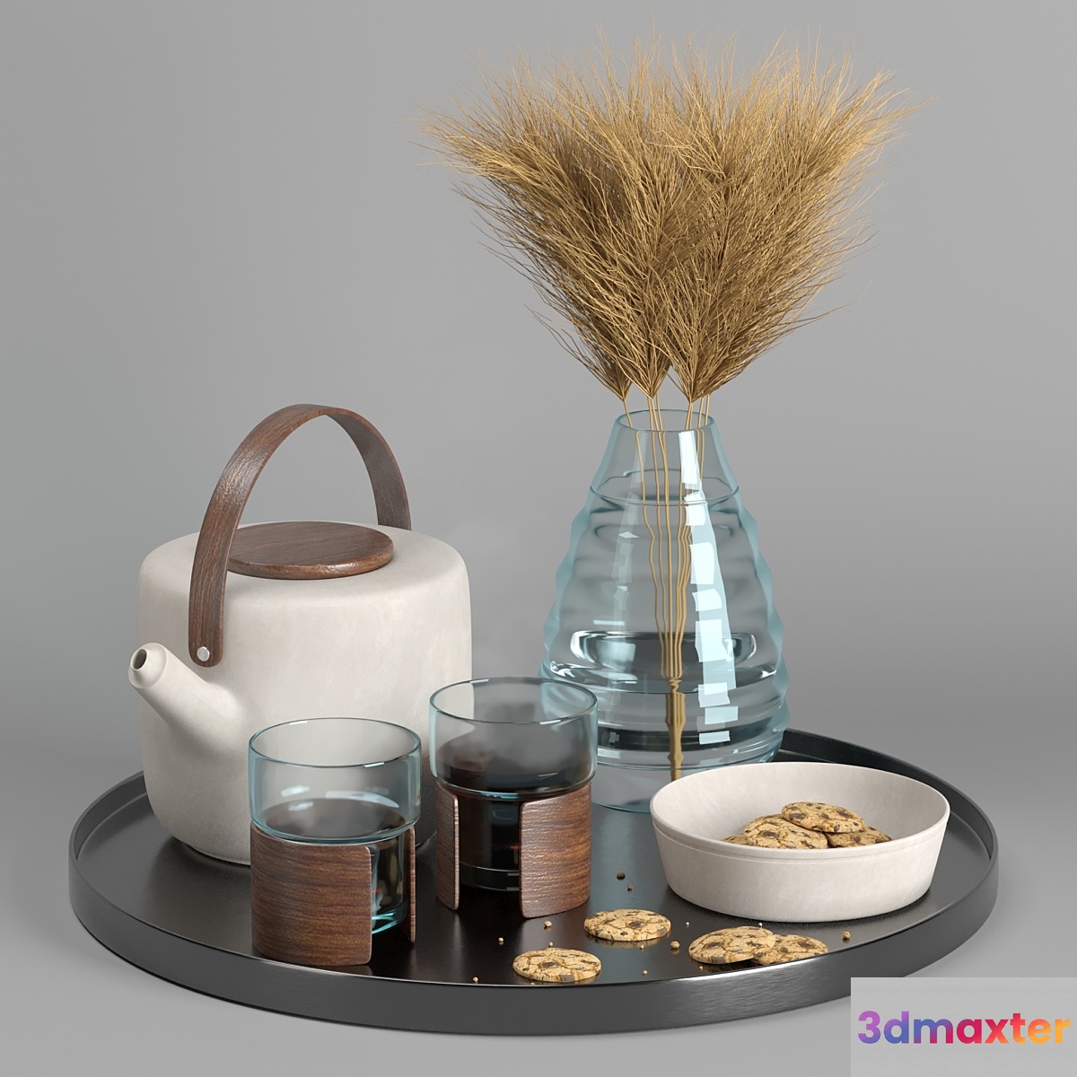 decorative set 02 3D Max