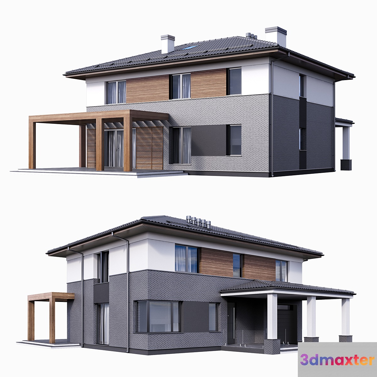 Villa 003 3D Max
