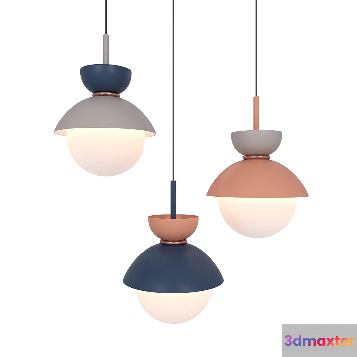 Pendant lamp Nordic G9 3D Max