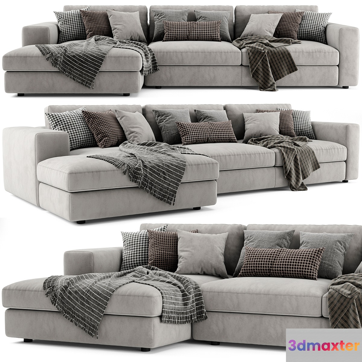Ditre Urban Chaise Longue Sofa - No.5
