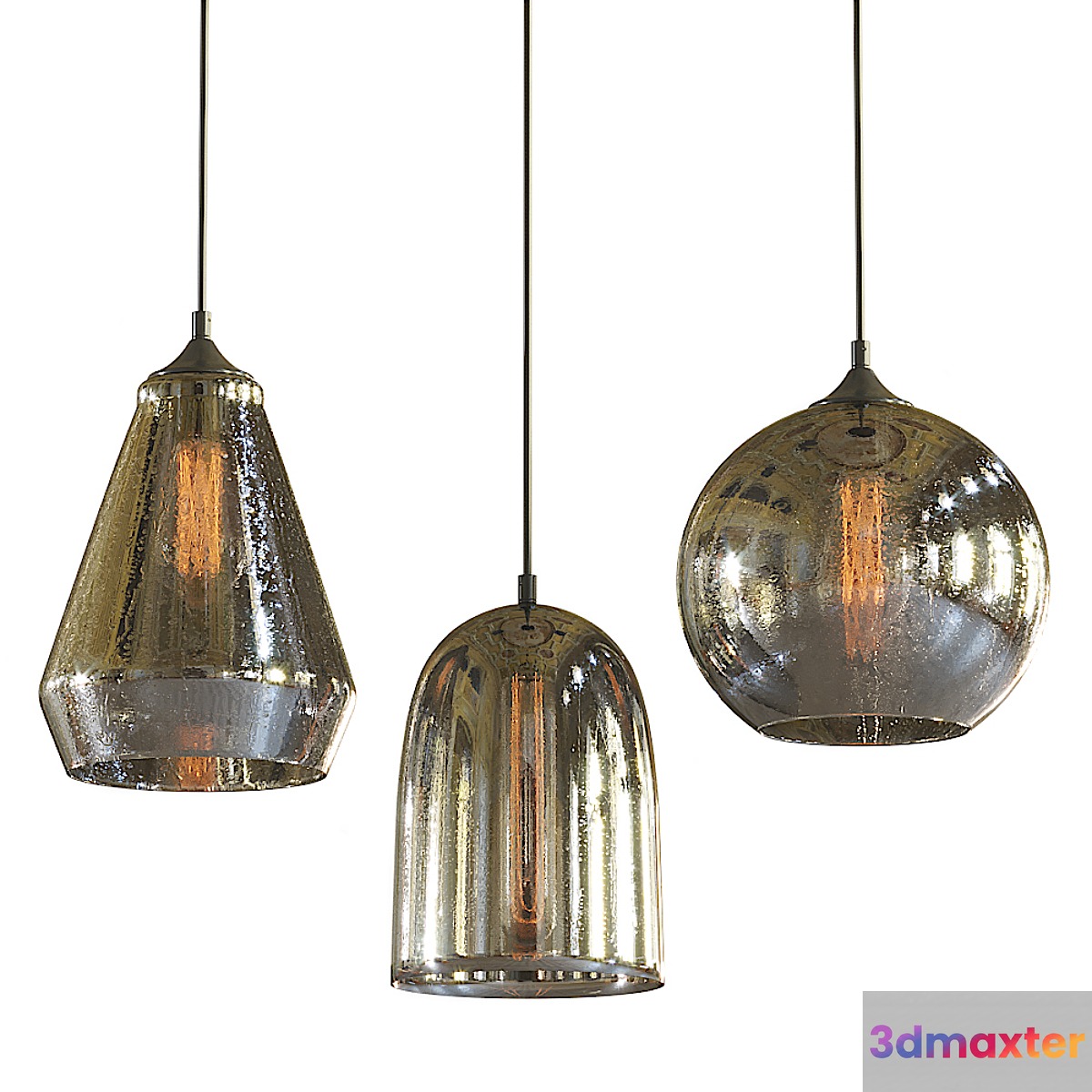 Pendant lamp Maytoni Bergen 3D Max